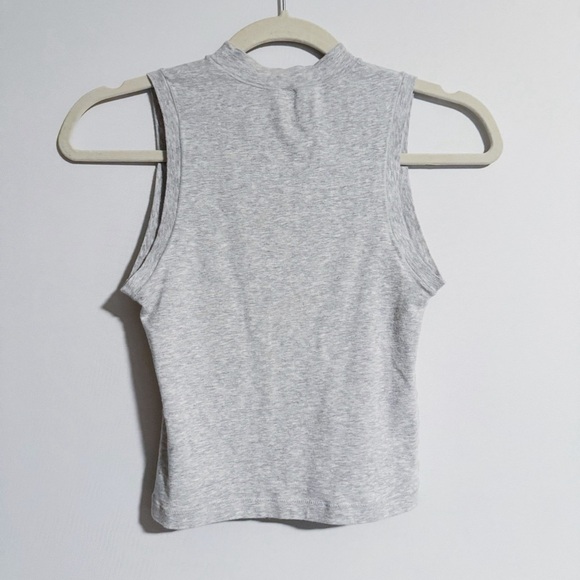 Skims - Heather Gray Mock Neck Tank - Picture 4 of 4